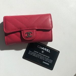 Chanel card holder